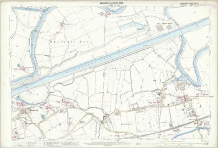 Lancashire CXVI.3 (includes: Grappenhall; Lymm; Rixton With Glazebrook; Woolston) - 25 Inch Map