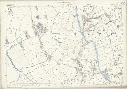 Lancashire XXXIX.7 (includes: Cockerham; Forton) - 25 Inch Map