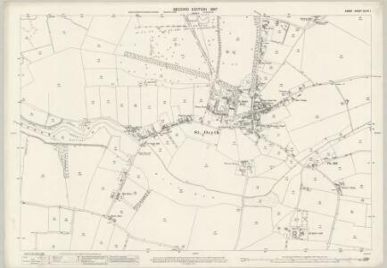 Essex (1st Ed/Rev 1862-96) XLVIII.1 (includes: St Osyth) - 25 Inch Map
