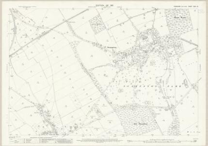 Yorkshire CVIII.13 (includes: Rillington; Scampston) - 25 Inch Map