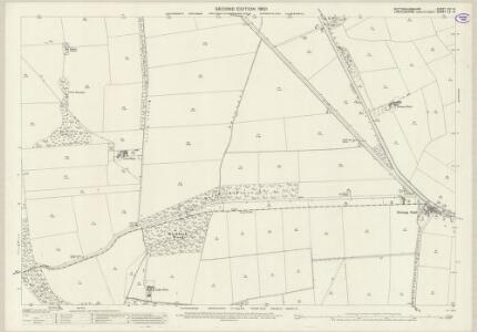 Nottinghamshire XVI.14 (includes: Hardwick; Kettlethorpe; Saxilby With Ingleby; Thorney) - 25 Inch Map