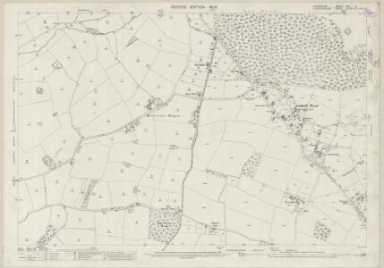 Shropshire XLV.9 (includes: Albrighton; Brewood; Codsall; Donington) - 25 Inch Map