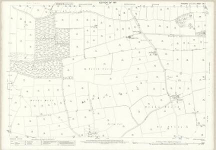 Yorkshire CXL.1 (includes: Huby; Marton Cum Moxby; Stillington; Sutton On The Forest) - 25 Inch Map