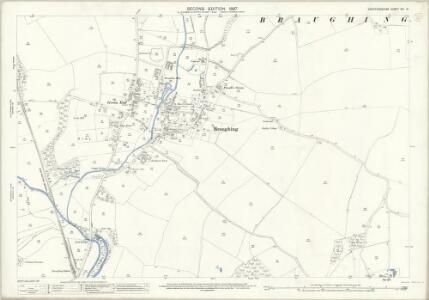 Hertfordshire XIV.14 (includes: Braughing; Westmill) - 25 Inch Map