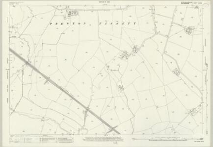 Buckinghamshire XVIII.9 (includes: Hillesden; Preston Bissett) - 25 Inch Map