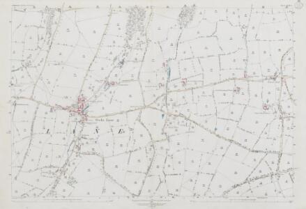 Somerset XLII.2 (includes: Downhead; Leigh Upon Mendip; Stoke St Michael) - 25 Inch Map