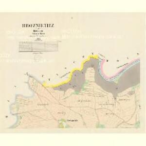 Hroznietitz - c2366-1-001 - Kaiserpflichtexemplar der Landkarten des stabilen Katasters