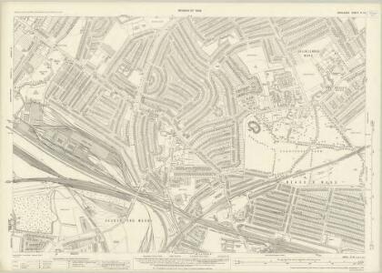 Middlesex XI.14 (includes: Willesden) - 25 Inch Map