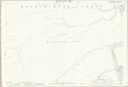 Northumberland (Old Series) CII.12 (includes: Allendale Common; Hexhamshire High Quarter; Hexhamshire Middle Quarter) - 25 Inch Map