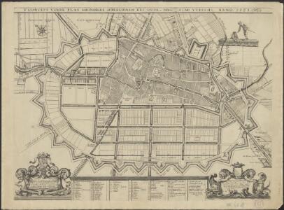 T’Concept vande platgrondighe afbeeldingh des oude en niwe stad Utrecht, anno 1664