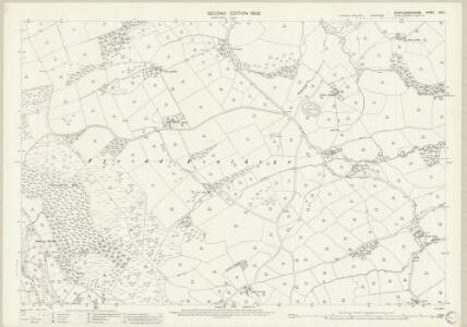 Montgomeryshire XXX.1 (includes: Berriw; Castell Caereinuin Urban) - 25 Inch Map