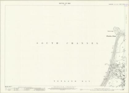 Hampshire and Isle of Wight XCIII.6 (includes: Totland) - 25 Inch Map