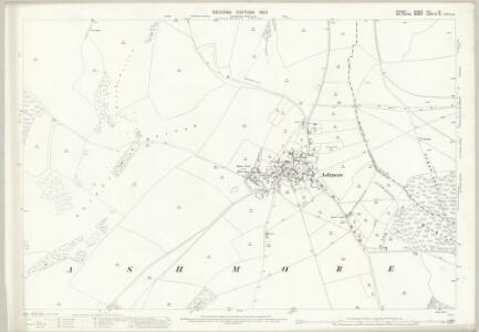 Dorset VIII.12 (includes: Ashmore; Tollard Royal) - 25 Inch Map