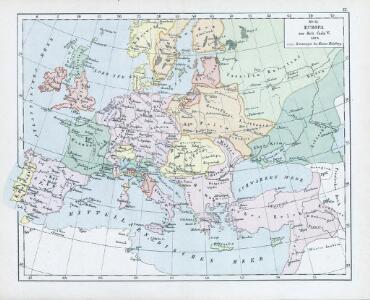 Europa zur Zeit Carls V. 1526