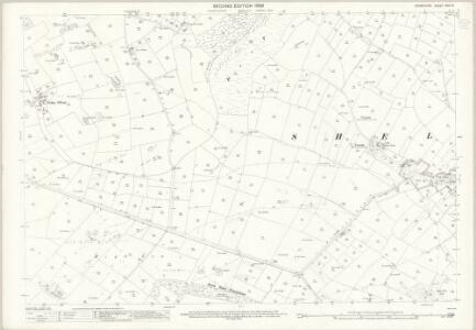 Derbyshire XXIII.9 (includes: Ashford; Flagg; Monyash; Sheldon; Taddington) - 25 Inch Map