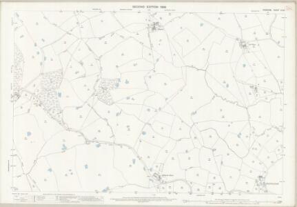 Cheshire LV.10 (includes: Brindley; Cholmondeley; Faddiley; Ridley; Spurstow) - 25 Inch Map