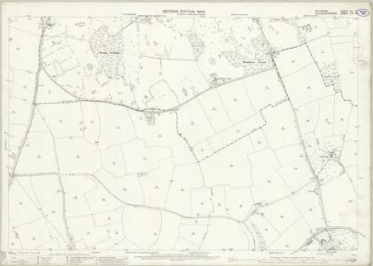 Wiltshire VII.12 (includes: Easton Grey; Sherston; Shipton Moyne; Westonbirt) - 25 Inch Map