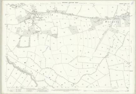 Somerset LII.12 (includes: Baltonsborough; Butleigh; Glastonbury; West Pennard) - 25 Inch Map