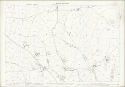 Derbyshire XLIX.2 (includes: Brailsford; Kedleston; Kirk Langley) - 25 Inch Map