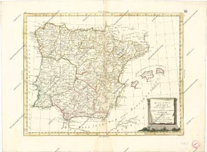 Hispania antiqua in tres praecipuas partes