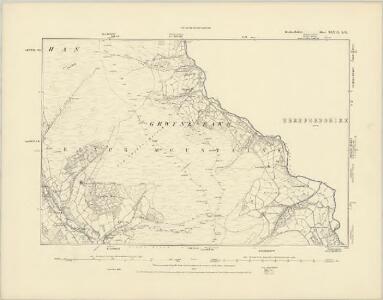 Brecknockshire XXXVI.SE - OS Six-Inch Map