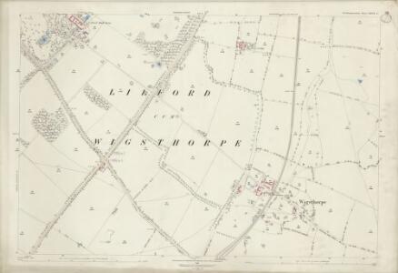 Northamptonshire XXVII.1 (includes: Barnwell; Lilford Cum Wigsthorpe; Thorpe Achurch) - 25 Inch Map
