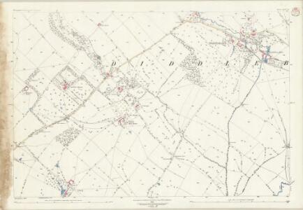 Shropshire LXIV.15 (includes: Culmington; Diddlebury) - 25 Inch Map