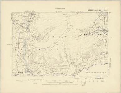 Brecknockshire XXXV.NE - OS Six-Inch Map