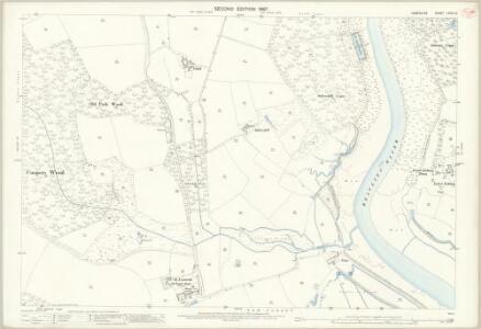 Hampshire and Isle of Wight LXXXI.10 (includes: Beaulieu; Exbury) - 25 Inch Map