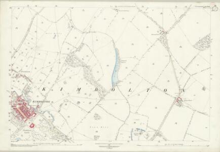 Huntingdonshire XX.8 (includes: Kimbolton) - 25 Inch Map