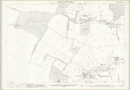 Essex (1st Ed/Rev 1862-96) VIII.3 (includes: Elmdon; Littlebury; Strethall) - 25 Inch Map