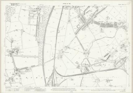 Durham XIII.11 (includes: Burnmoor; Houghton Le Spring; Lambton; South Biddick) - 25 Inch Map