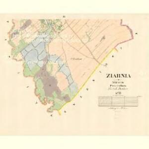 Ziabnia - m3622-1-003 - Kaiserpflichtexemplar der Landkarten des stabilen Katasters