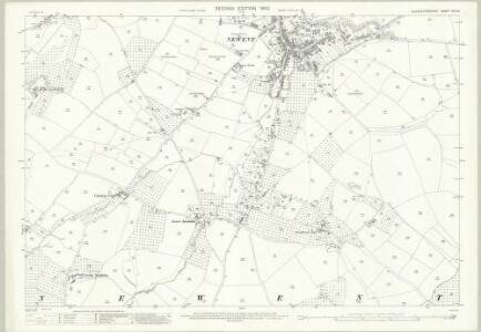 Gloucestershire XVII.14 (includes: Newent; Oxenhall) - 25 Inch Map