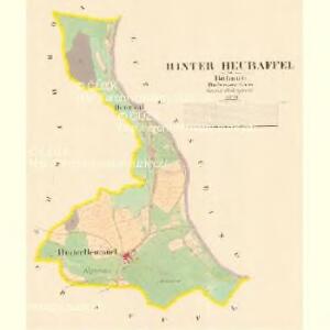 Hinter Heuraffel - c9031-1-001 - Kaiserpflichtexemplar der Landkarten des stabilen Katasters