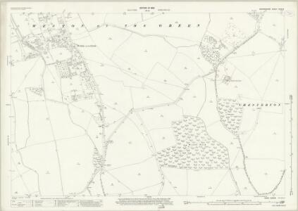 Oxfordshire XXVII.4 (includes: Bletchingdon; Charlton on Otmoor; Oddington; Wendlebury; Weston on the Green) - 25 Inch Map