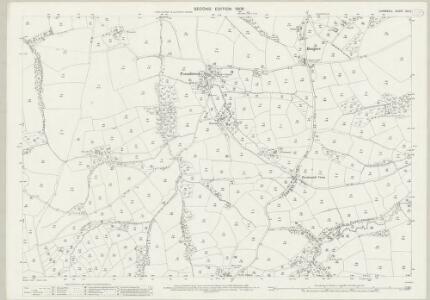 Cornwall VIII.3 (includes: Jacobstow; Poundstock) - 25 Inch Map
