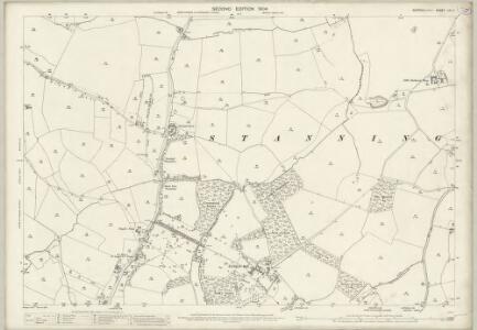 Suffolk LIV.11 (includes: Hawstead; Lawshall; Stanningfield) - 25 Inch Map