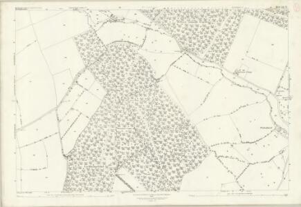 Northamptonshire LX.12 (includes: Deanshanger; Leckhampstead; Lillingstone Lovell; Wicken) - 25 Inch Map