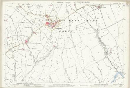 Lancashire LVI.9 (includes: Higham With West Close Booth; Ightenhill; Northtown; Old Laund Booth; Reedley Hallows) - 25 Inch Map