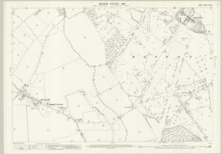 Essex (1st Ed/Rev 1862-96) XXIII.11 (includes: Broxted; Little Canfield; Little Easton; Takeley) - 25 Inch Map