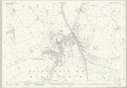 Suffolk XXVIII.9 (includes: Chediston; Halesworth; Holton; Wenhaston; Wissett) - 25 Inch Map