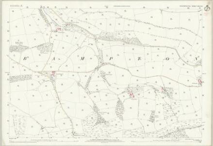 Devon XXIV.16 (includes: Bampton; Huntsham; Tiverton) - 25 Inch Map