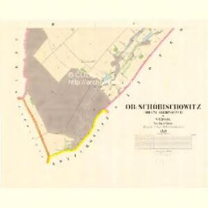 Ober Schöbischowitz (Horny SSebisowice) - m0825-1-003 - Kaiserpflichtexemplar der Landkarten des stabilen Katasters