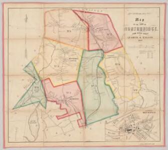 Map of the town of Northbridge : from actual survey