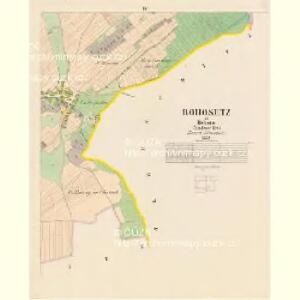 Rohosetz - c6503-1-003 - Kaiserpflichtexemplar der Landkarten des stabilen Katasters