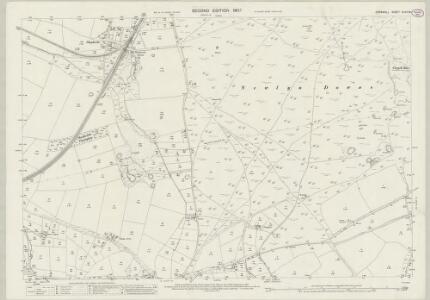 Cornwall XLVIII.8 (includes: Newlyn; St Allen; St Erme) - 25 Inch Map