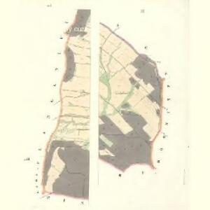Vorder Ehrensdorf (Předusarnowsstow) - m2450-1-003 - Kaiserpflichtexemplar der Landkarten des stabilen Katasters