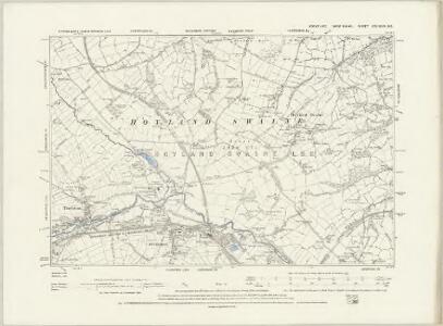 Yorkshire CCLXXIII.SW - OS Six-Inch Map