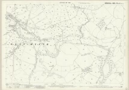 Denbighshire XXV.14 (includes: Betws Gwerful Goch; Llanfihangel Glyn Myfyr) - 25 Inch Map